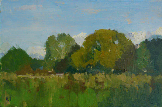 Autumn Trees, the Moors, Ducklington