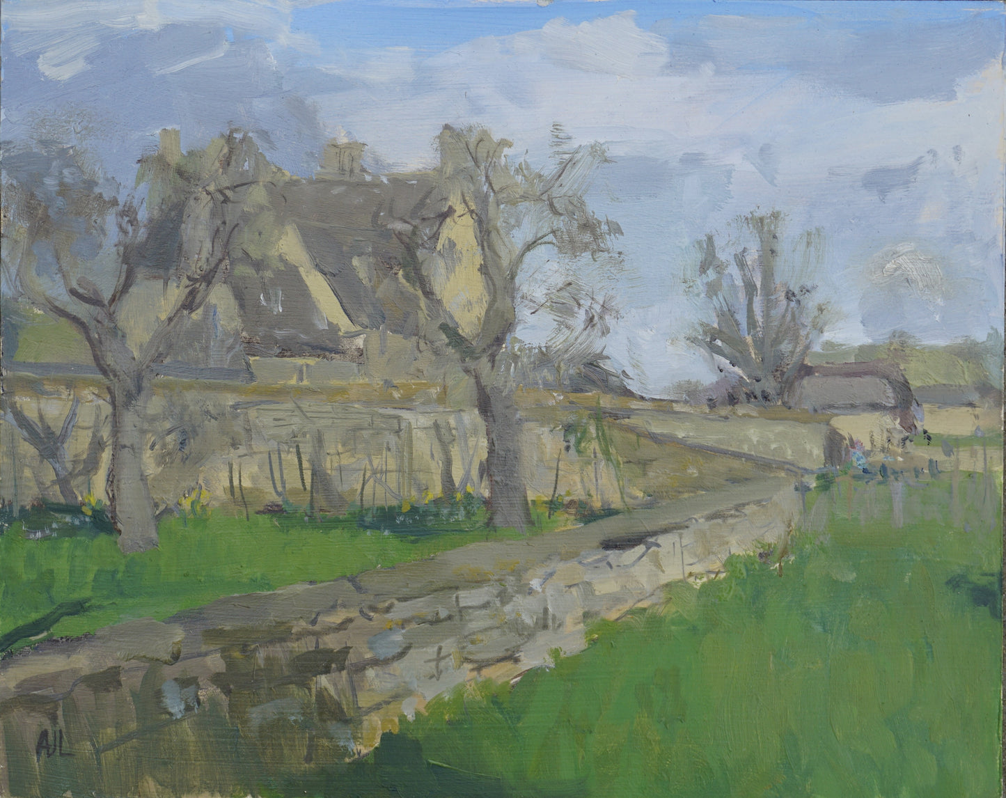 Early Spring, Cogges Manor Farm