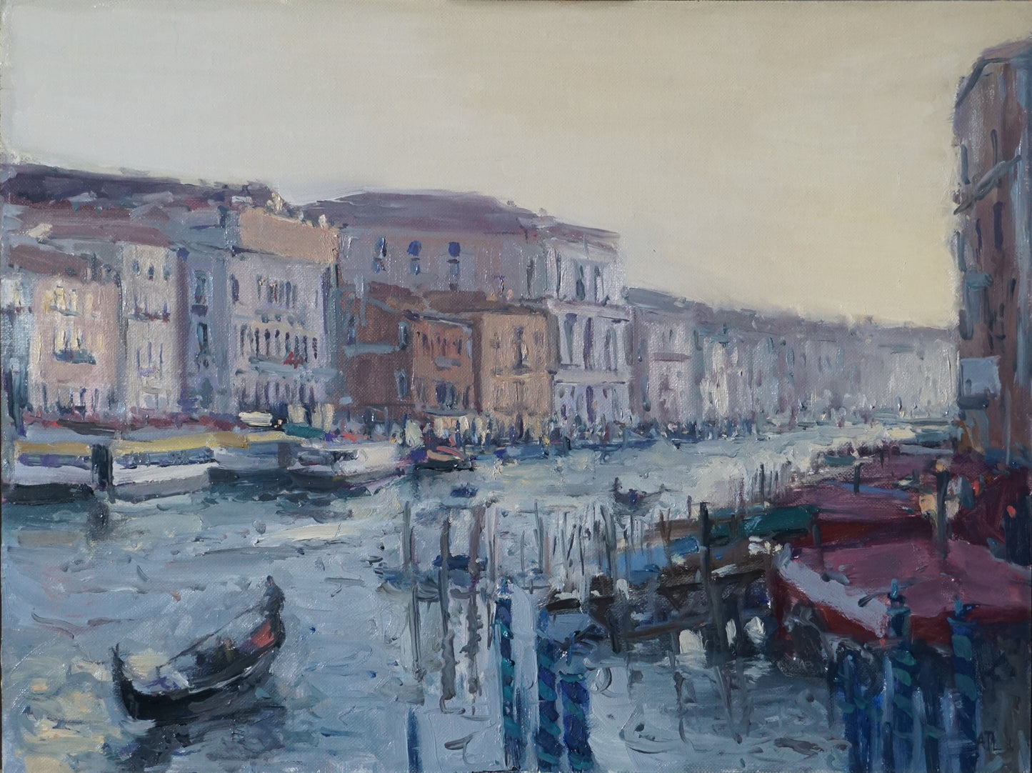 Evening Light, the Grand Canal, Venice