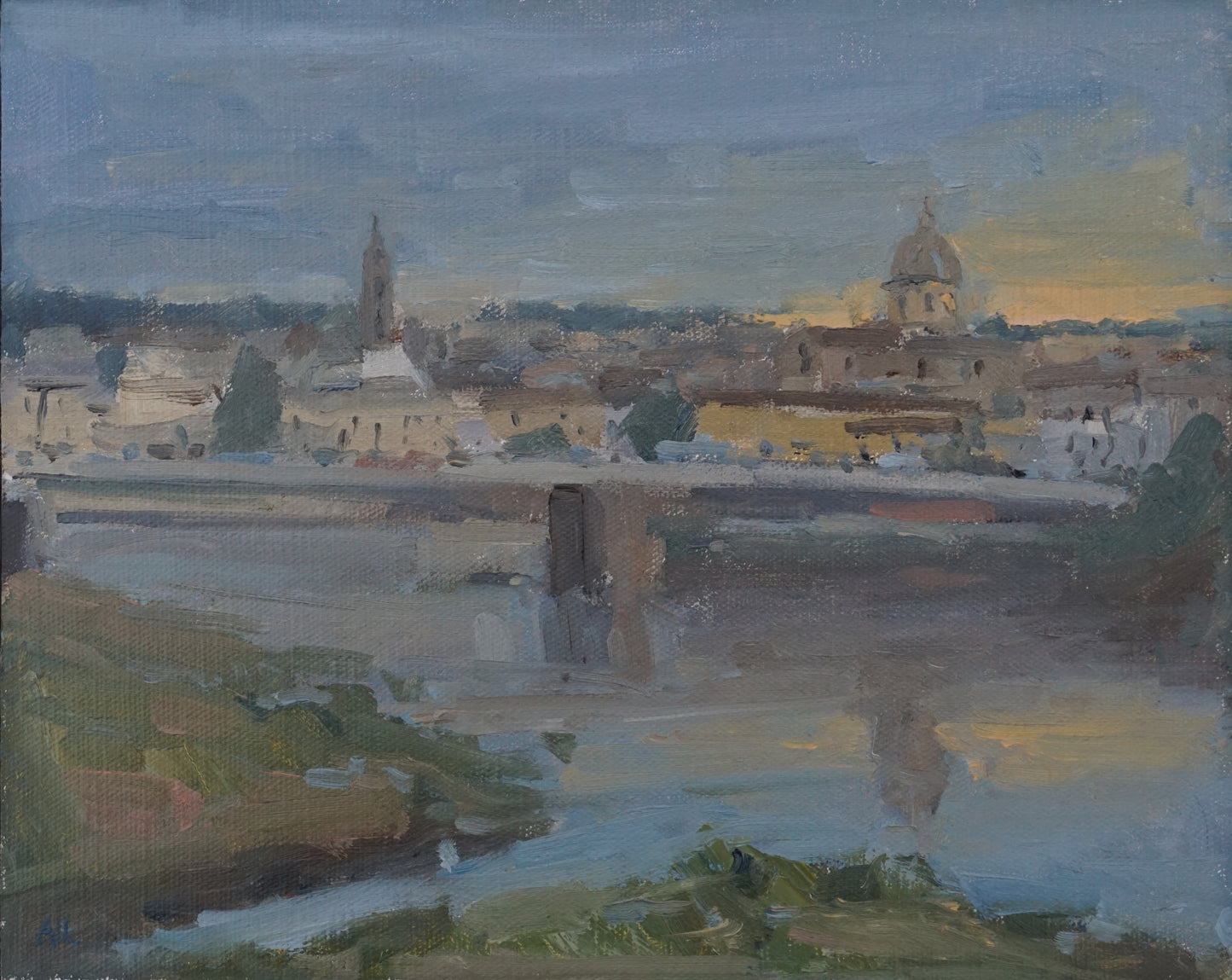 Sunset over San Frediano, Florence