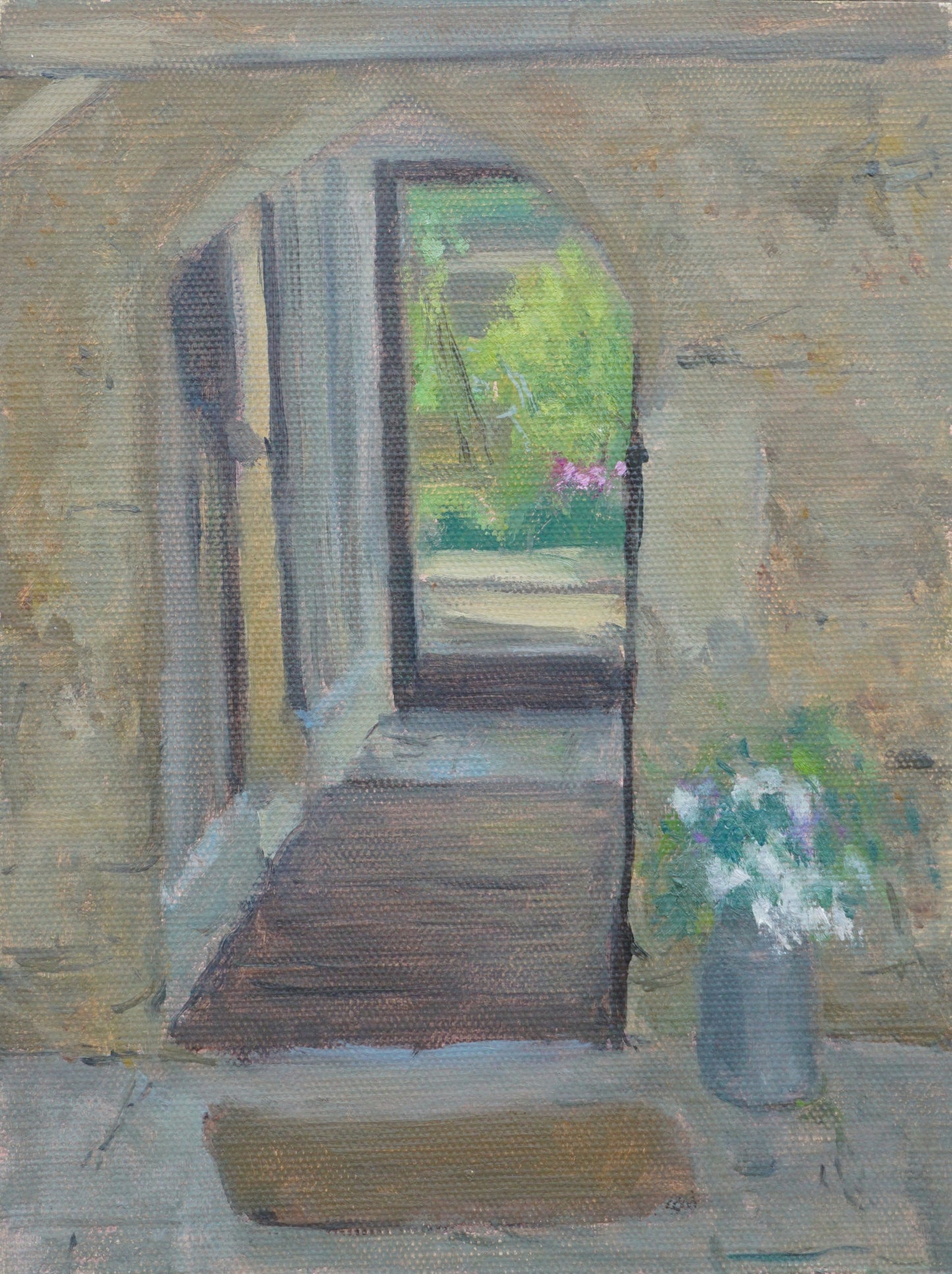 The Courtyard Door, Cogges Manor Farm