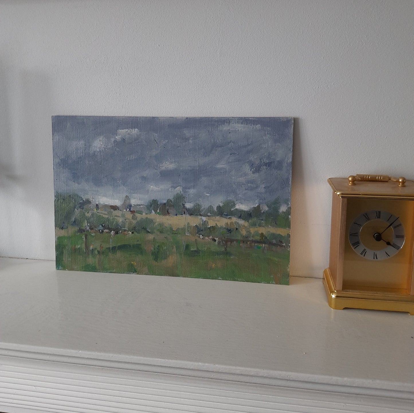 Rainclouds over the Fields, Windrush Valley